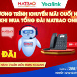 Mắt Bão One cùng Yealink tổ chức chương trình khuyến mãi cuối năm cực hấp dẫn